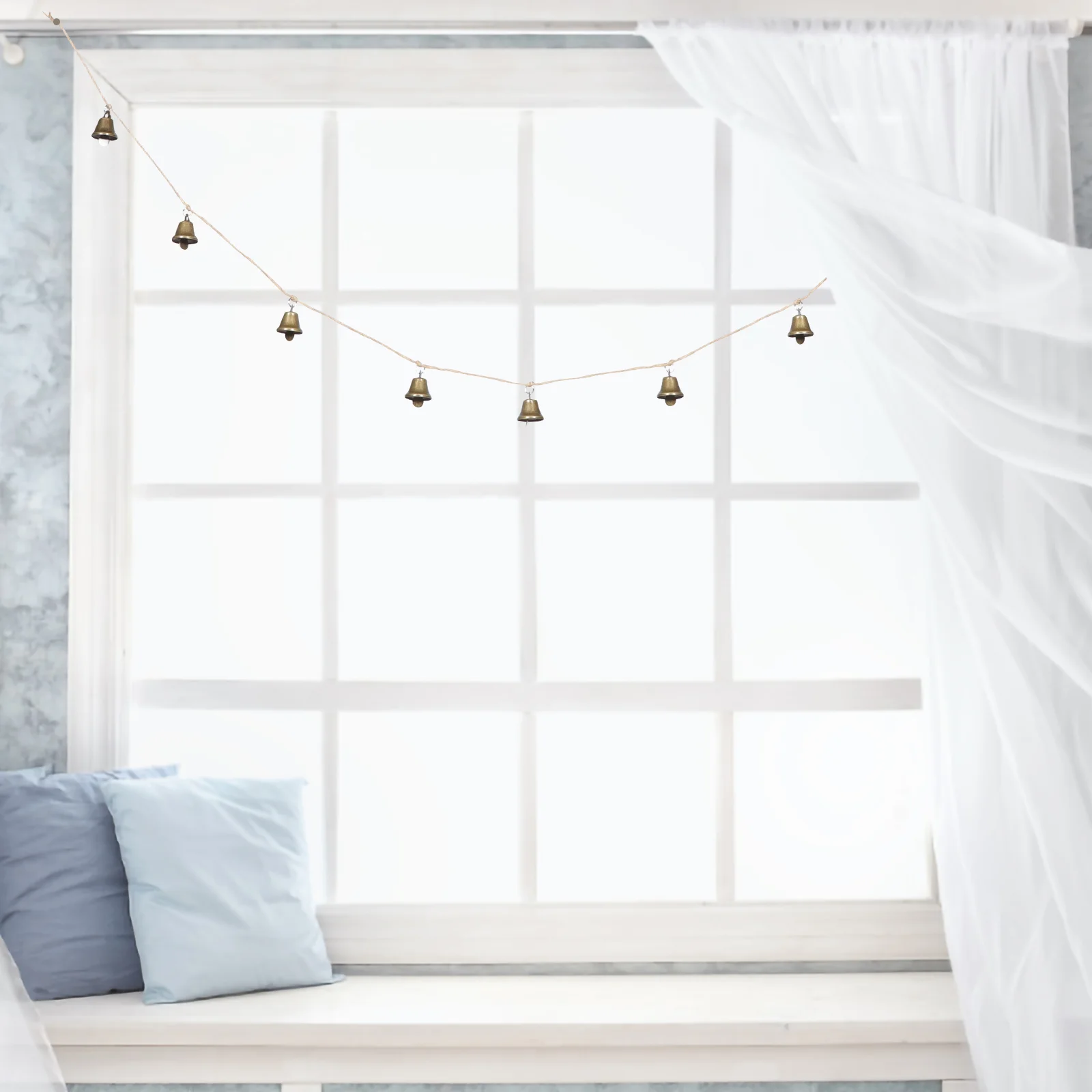 Веревка колокольчиков рождественские поделки маленький металлический Dzwonek