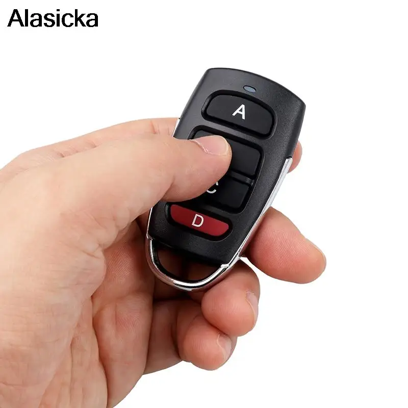 

RF Remote Control Key 433mhz Transmitter Cloning Duplicated Copy learning fix rolling code for Electric Garage Door Car