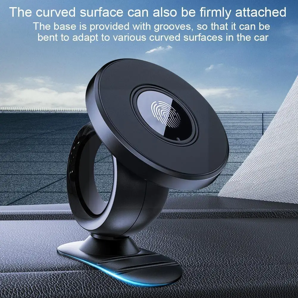 

Magnetic Car Phone Holder Magnet Mount Mobile Cell Phone Stand Air Vent Holder Gps Support For P7o0