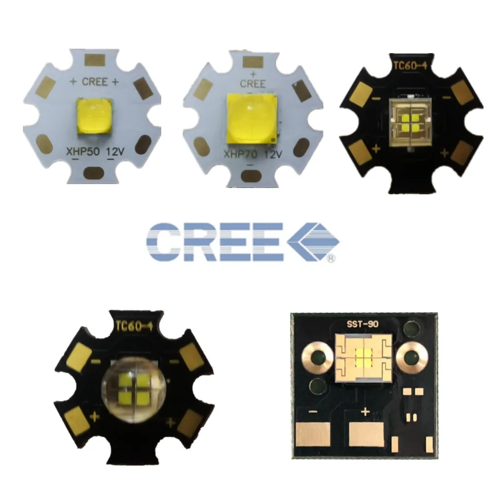 Светодиодный фонарик высокой мощности, 18 Вт, 30 Вт, 50 Вт, 75 Вт, 90 Вт, 3535 XPE, 5050 XHP50, XHP70, лампа с бусинами холодного белого цвета «сделай сам» для фонарика, велосипеда, автомобиля, рыболовфонарь
