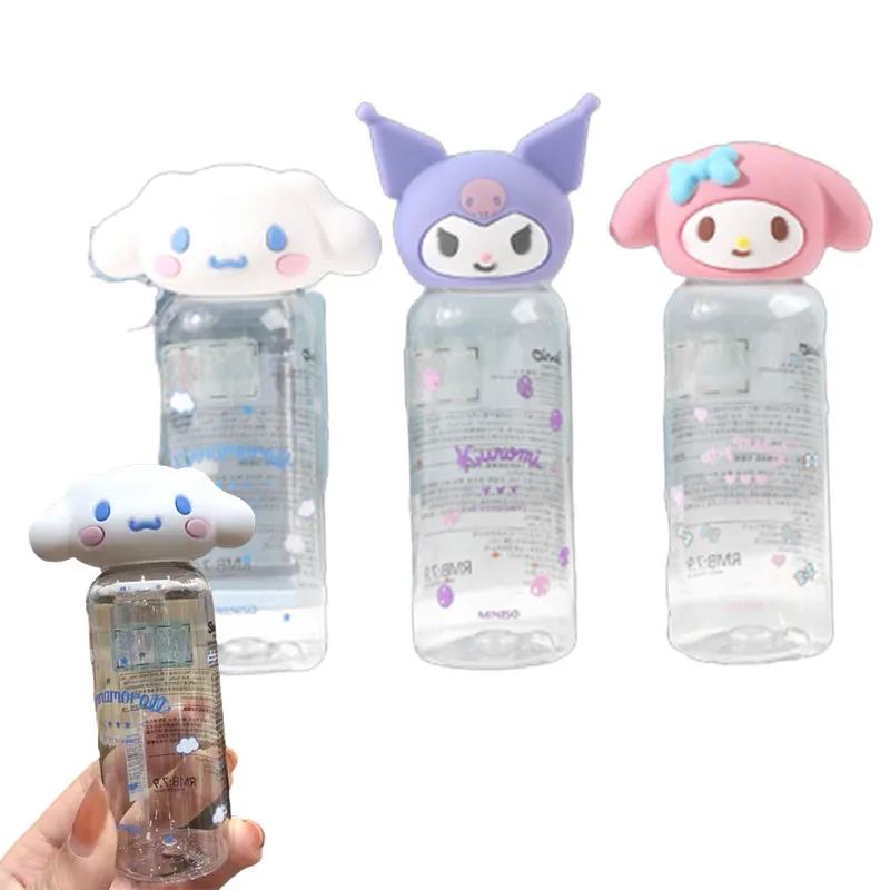 

10 см кавайный аниме Cinnamorol MyMelody Kuromi Girl портативный лосьон для путешествий пластиковый подарок на день рождения и Рождество