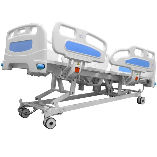 

Portable Casters 5 Function Folding Metal Medical Furniture Adjustable Electric Nursing Patient Hospital Bed