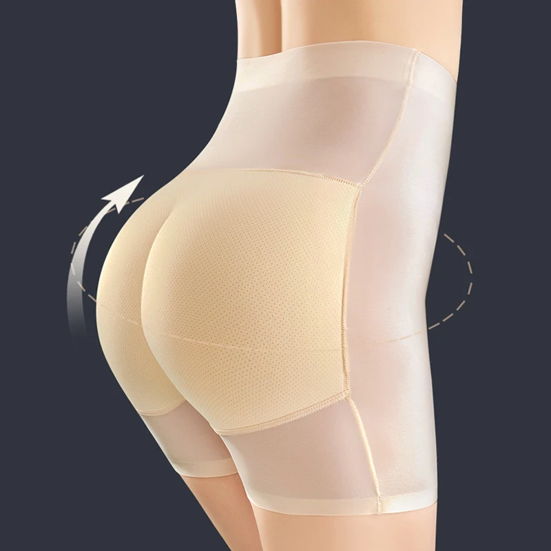 Women Padded Seamless Butt Hip Enhancer Shaper Buttocks Butt Pads Buttocks Panties With Push-up Lifter Lingerie Shapewear xl
