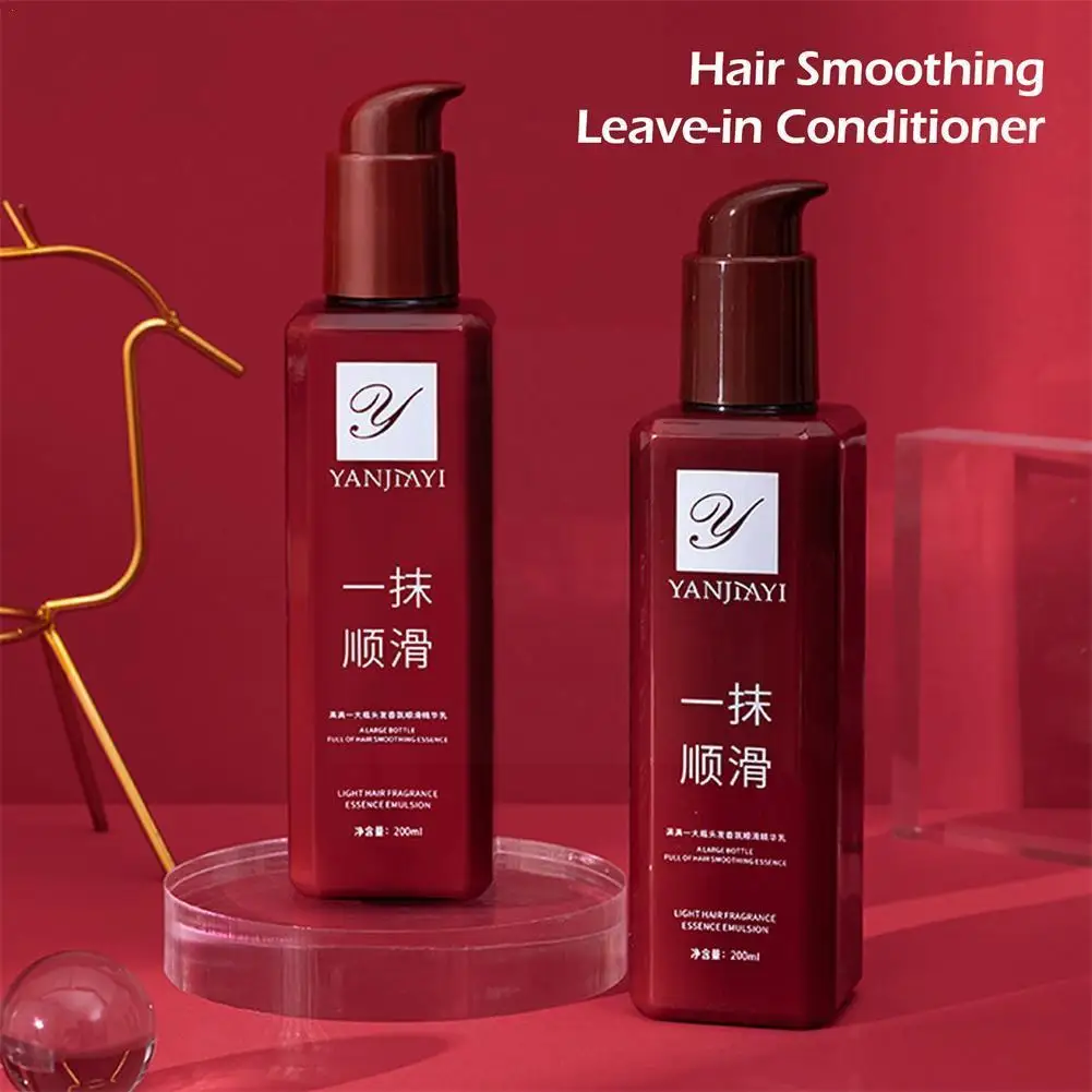 

Leave In Conditioner For Curly Hair Frizz Control Moisturising Anti-frizz Hair Smooth Anti-frizz For Curly, Dry, Damaged Ha P4p9