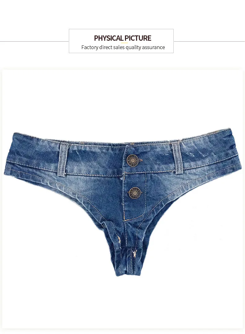Women Sexy Vintage Mini Short Jeans Booty Shorts Cute Bikini Denim Short Hot   Sexy Club Party Bikini Bottom