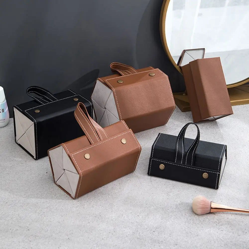 

Portable Display Case PU Bag Jewelry Organizer Holder Eyewear Holder Storage box Sunglasses Box Slots Glasses Case