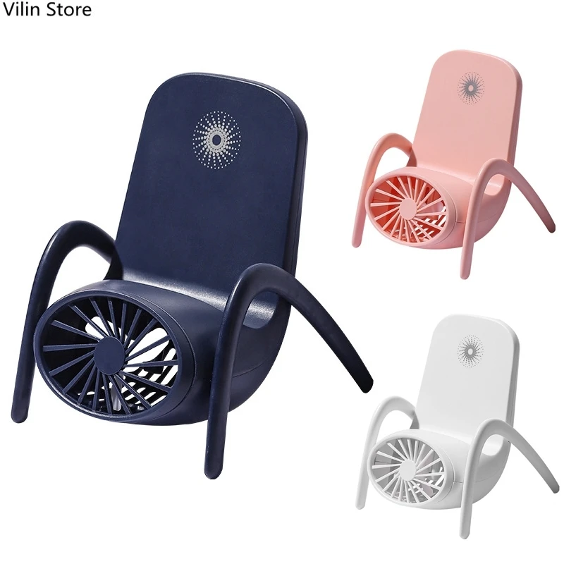 

Mobile Phone Bracket Fans Fan Handheld Quiet Mini Fan for Car Office Dormitory