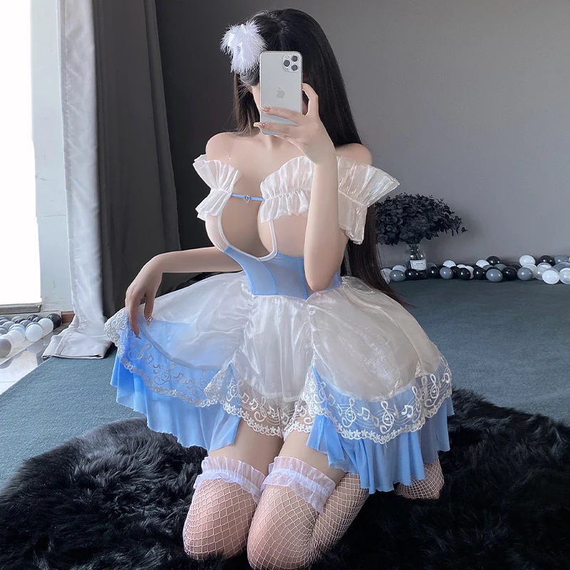 Женское платье-пачка с юбкой-годе на одно плечо