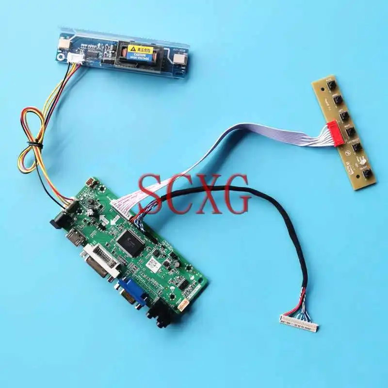 

Панель контроллера для ноутбука M215H1 M215HW01 M215HW03 плата контроллера 2ccfl HDMI-совместимый комплект VGA DVI 21,5 "LVDS 30-контактный 1920*1080