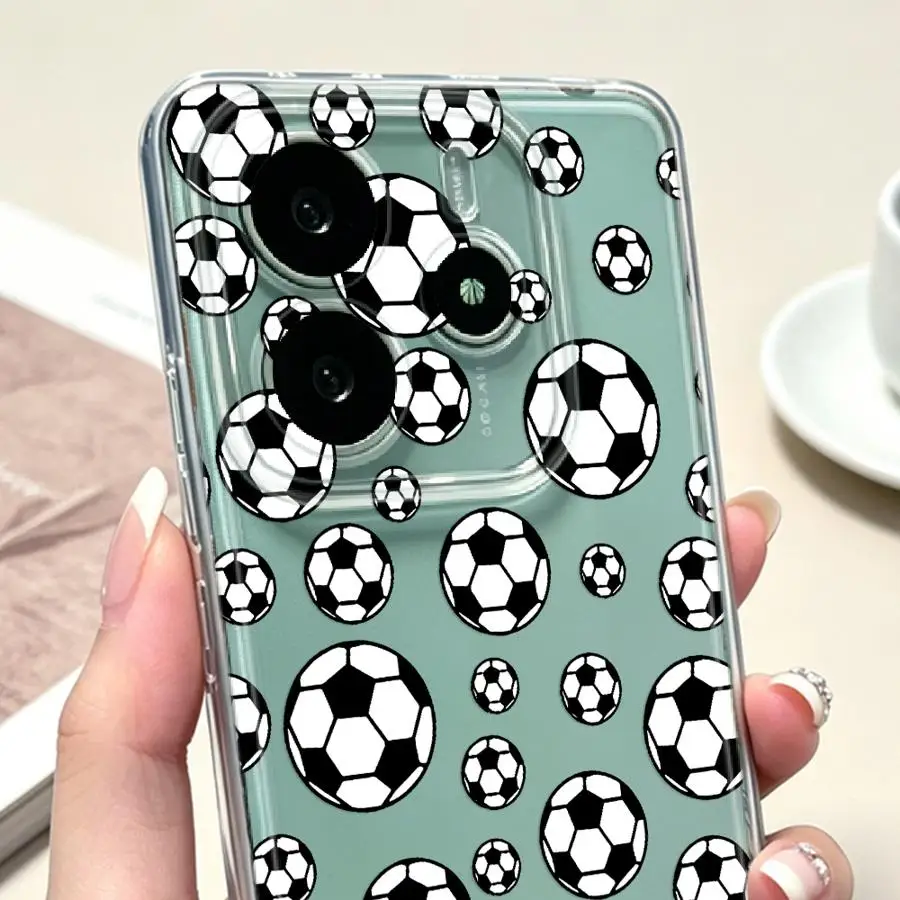 Забавный футбольный чехол для Xiaomi Poco X3 Pro X3 NFC, мягкий чехол для телефона (art.: 3920db17be136) - 3920db17be136