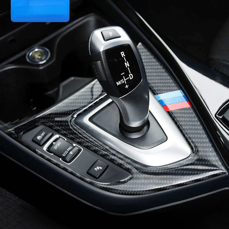 

For BMW 1 Series F20 F21 116i 118i 2 Series F22 F23 Carbon Fiber Transmission Shift ABS Panel Cover Sticker Interior Accessories