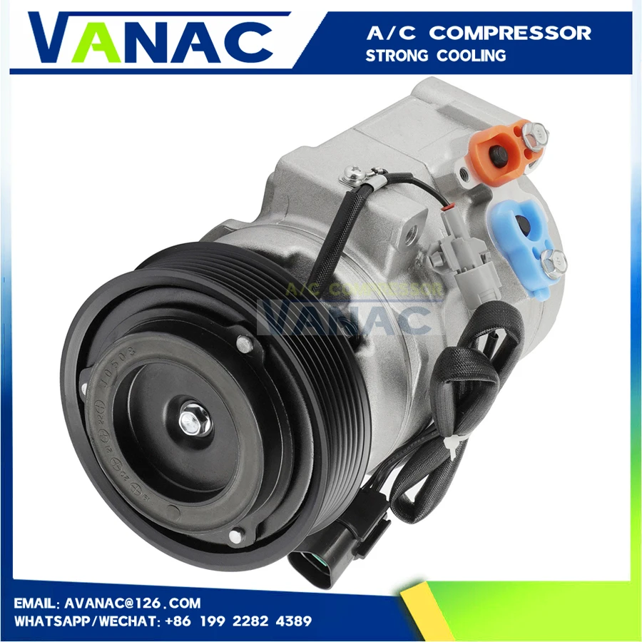 Компрессор переменного тока 10S17C для Mitsubishi Montero Limited 2001-2006 MR 568288 500877 447220 -3984 471-0388
