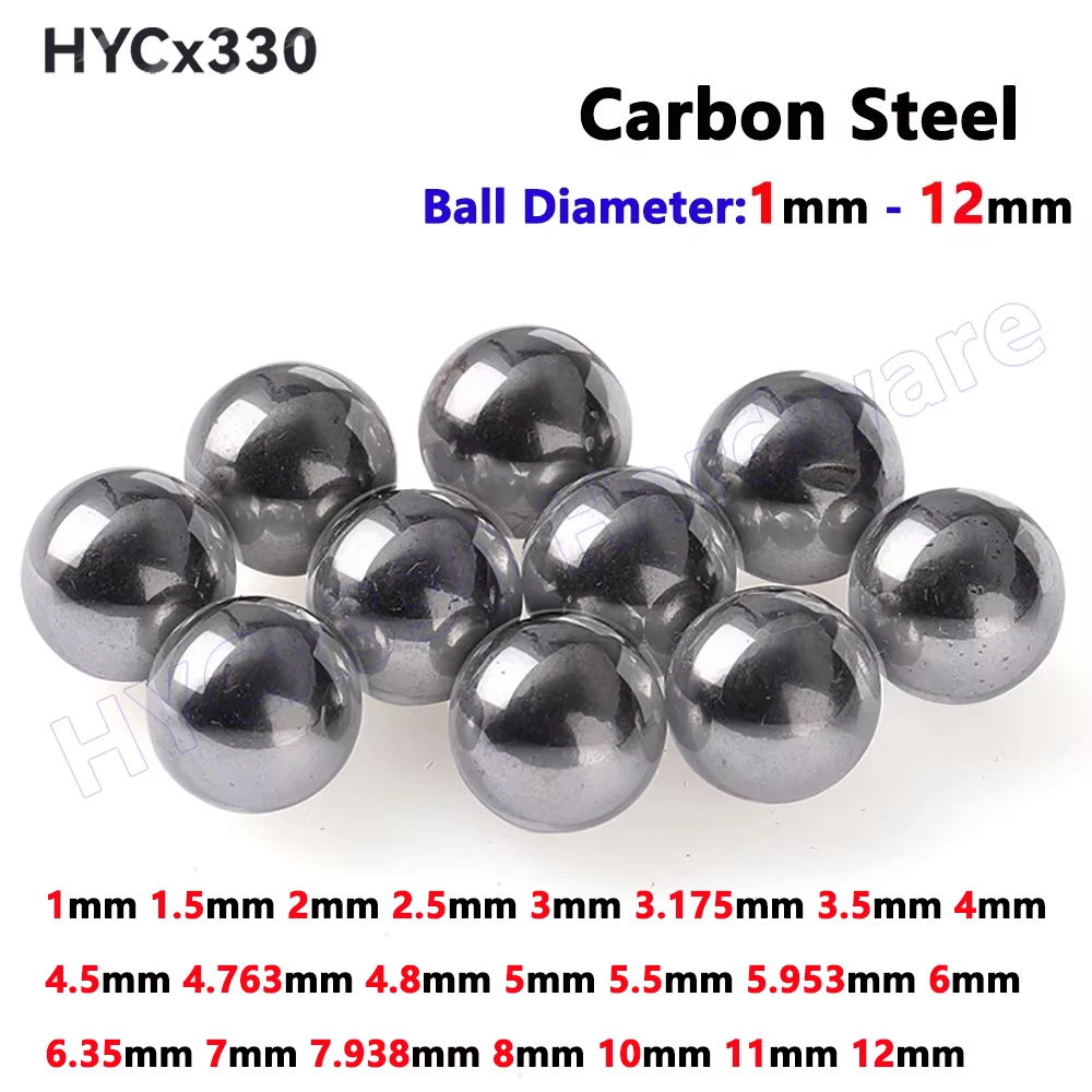 Твердые гладкие шарики из углеродистой стали диаметр 1 мм-12 мм 5 2 3 175 4 763 8 до 12