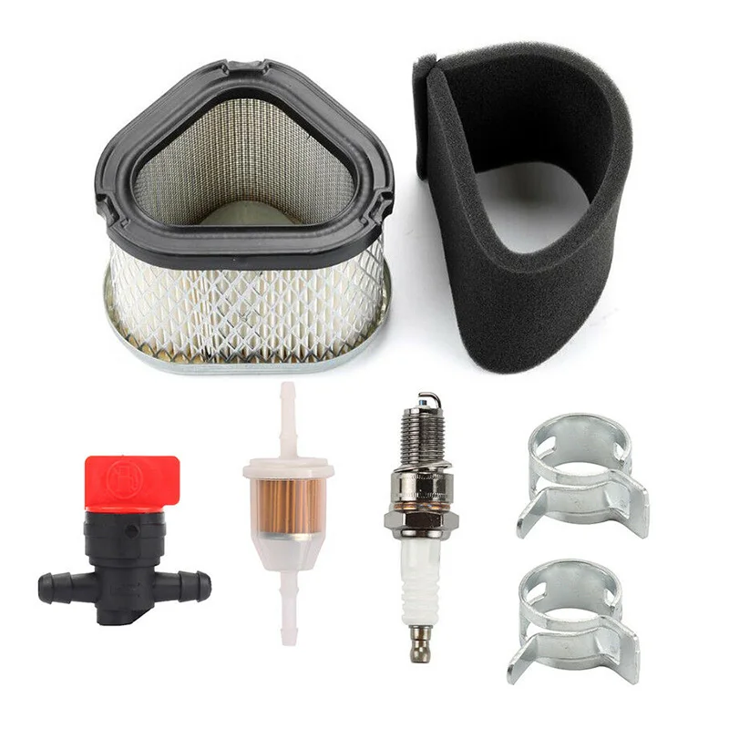 Absperrventil STX46 GT225 AM 121608 АМ 123553 Зуehör Люффильтр Набор Jis Ersatz Kraftstofffilter Clips Zündkerze Neu