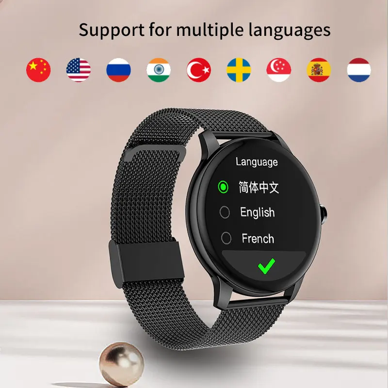 Dial Call Smart Watch Women Men Sport Smartwatch Fitness Tracker Blood Pressure Heart Rate Sleep Monitor Waterproof Smart Clock