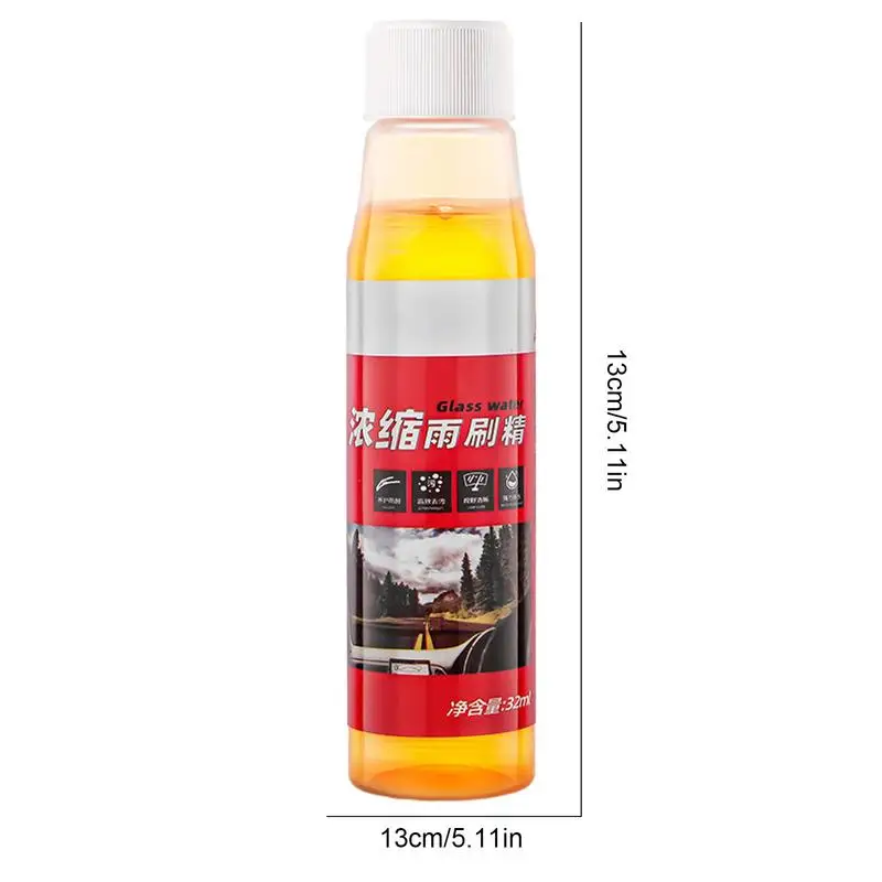 Концентрированная жидкость для лобового стекла 32 мл средство удаления масляной