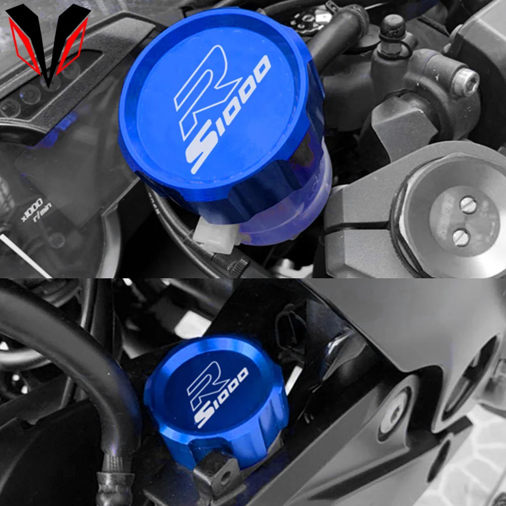 

Motorcycle Accessories Front & Rear Brake Fluid Reservoir Cap Cover For BMW S1000R S 1000R 2014 2015 2016 2017 2018 2019 2020