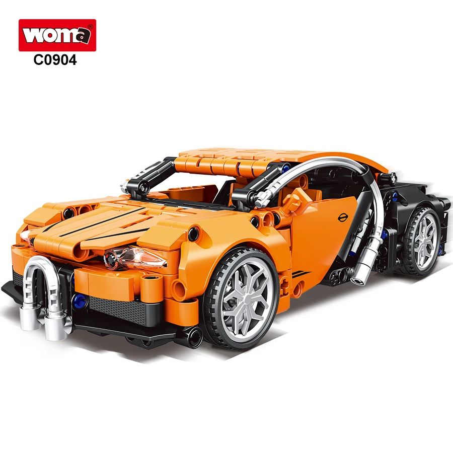 

WOMA Pull Back Sports Car - The Ultimate Plastic Little Brick for Children's Playtime FunIntroducing the revolutionary WOMA Pul