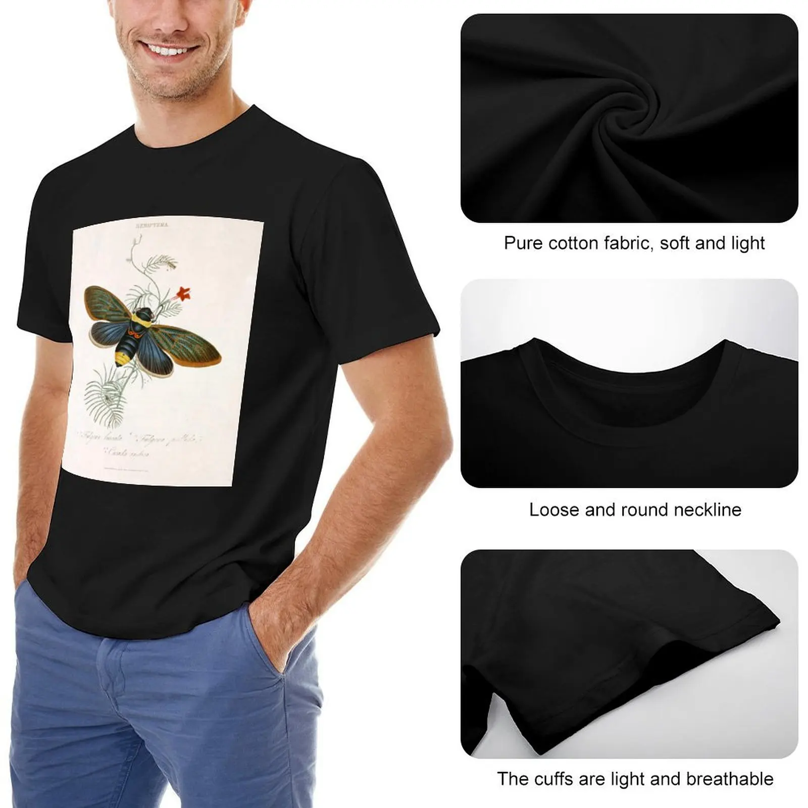 Мужская футболка Tacua Speciosa Cicada