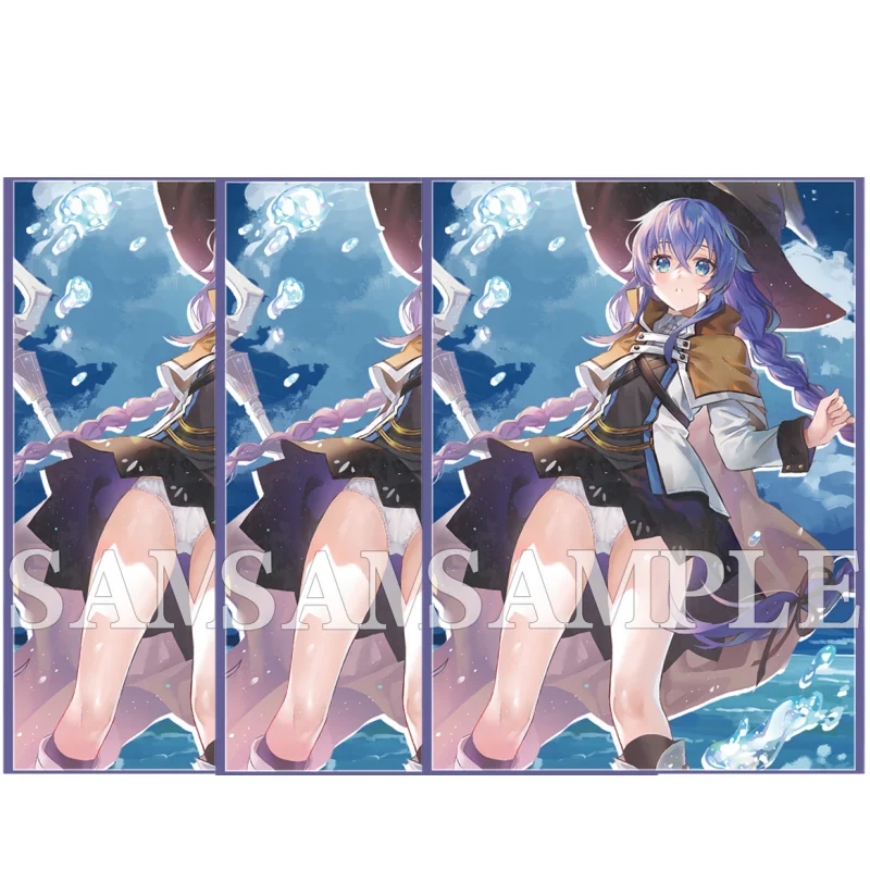 60 шт./компл. ACG карты рукав Mushoku Tensei Roxy аниме игровые персонажи лазерная версия