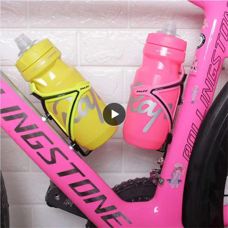 

Разноцветная стойка для бутылок, высокая прочность, прочная велосипедная бутылочная клетка с отверстиями для винтов, двухцветные Аксессуары для велосипеда, новинка