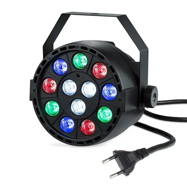 1/2PCS Mini Led Par 12x3W RGBW 4 Color/Voilet-UV Wash Lighting For DJ Party Club Disco Family 8 channels DMX 512 Master/Save 3