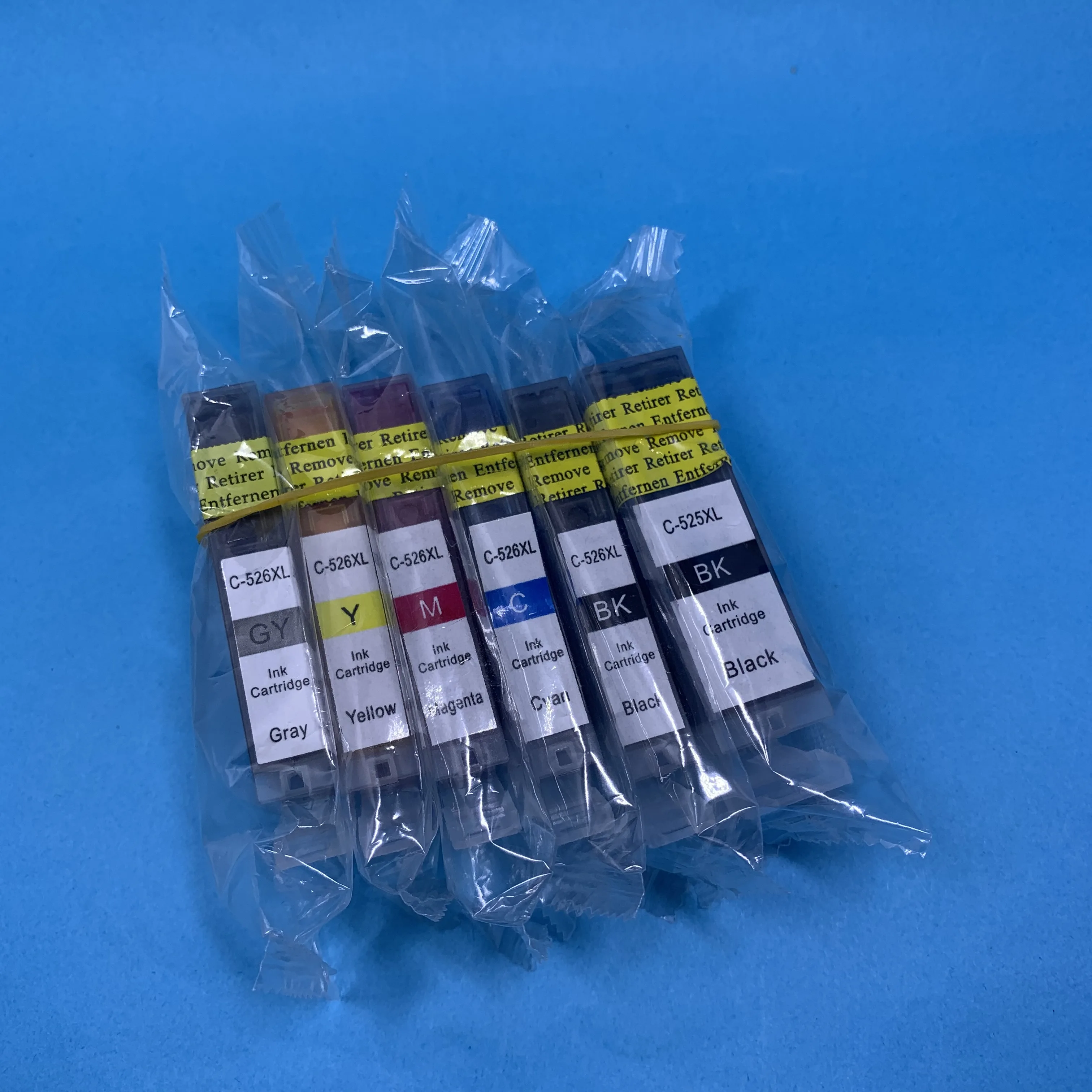 

6Color PGI-525 CLI-526 Compatible Ink Cartridge for PGI525 CLI526 for Canon PIXMA MG8150/6150/MG8250