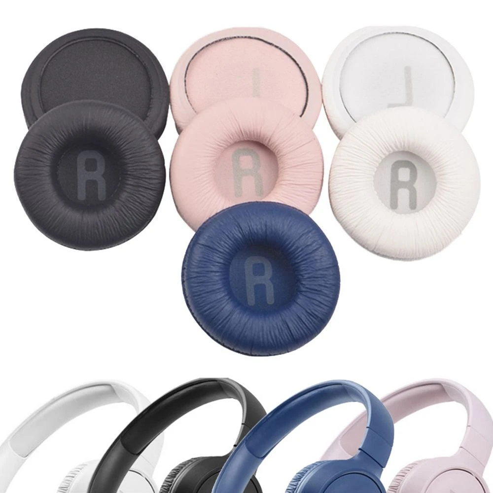 Фото 1 пара 70 мм чехол для подушки для наушников JBL Tune 600 T450 T450BT T500BT JR300BT амбушюры для наушников сменная пена №2