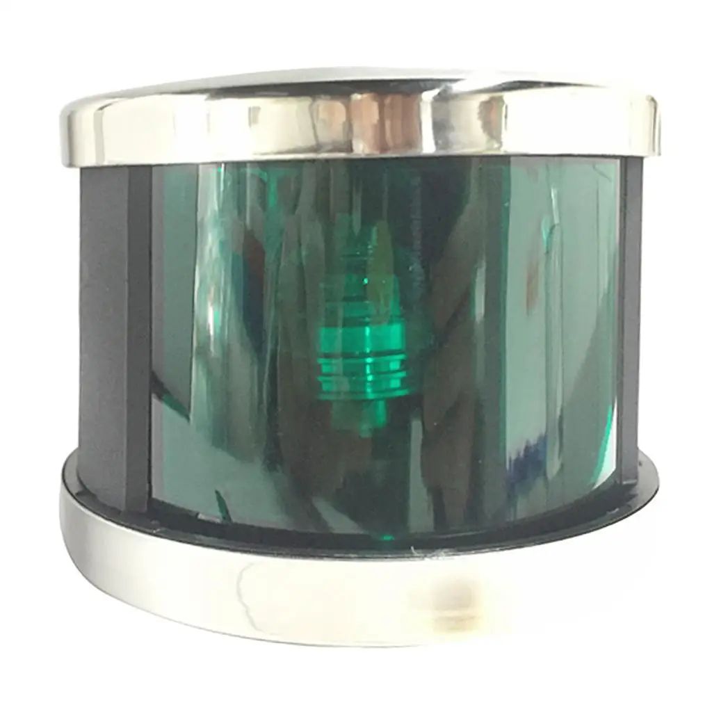 

Stainless Steel 12V LED Boat Navigation Light Bow Sailing Light Starboard