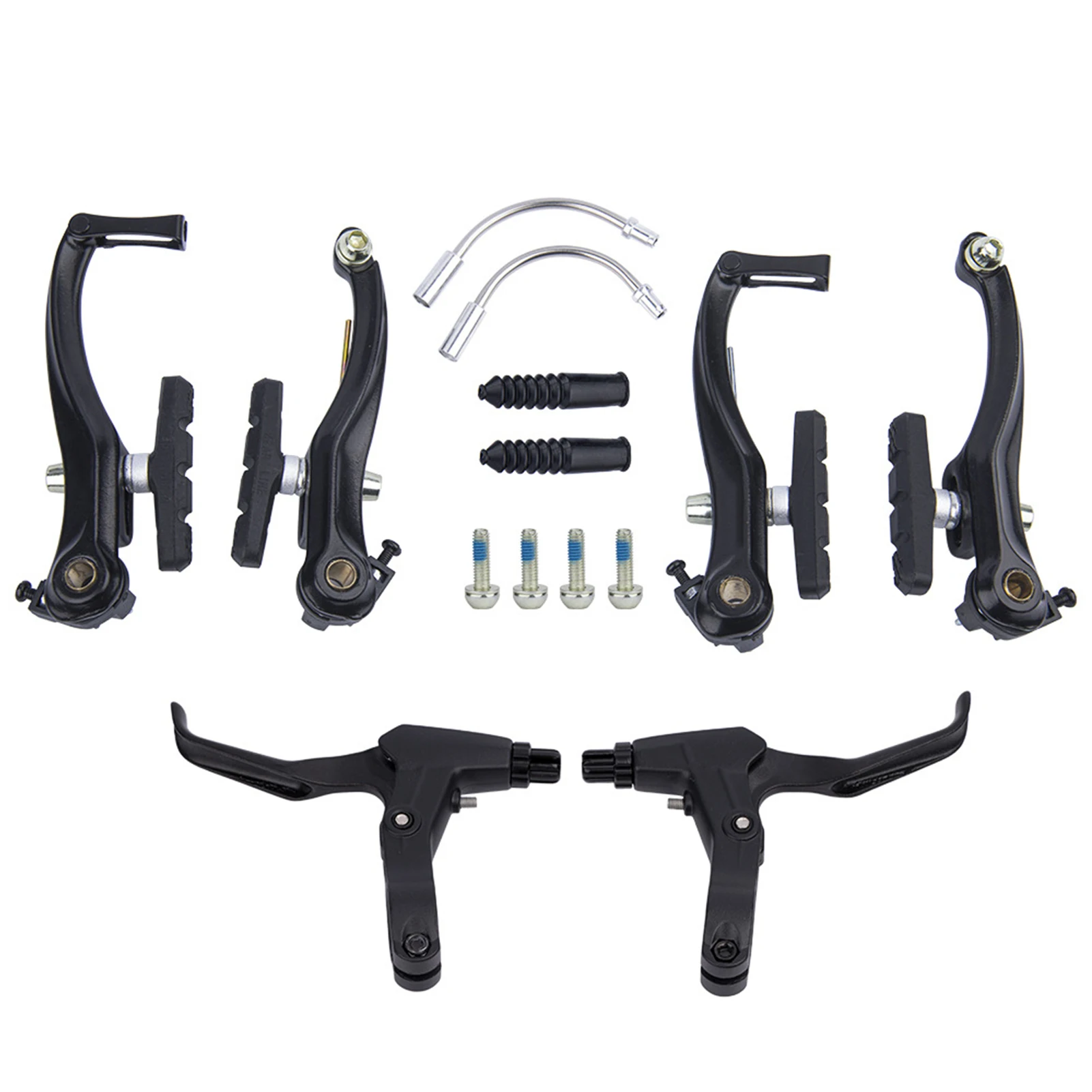 

Комплект велосипедных V-тормозов, горный велосипед, передние и задние V-тормоза, V-тормоза, запасные части для большинства велосипедов