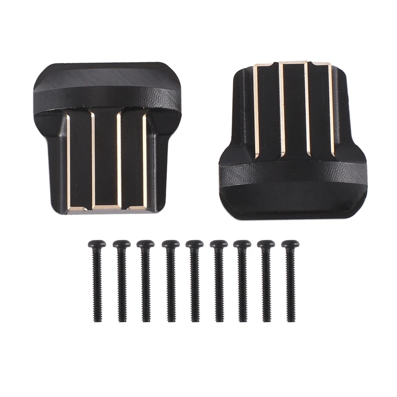 

2Pcs Brass Front And Rear Axle Diff Cover 9787 For Traxxas TRX4M TRX-4M 1/18 RC Crawler Car Upgrades Parts Kit