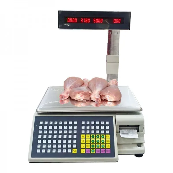 

Digital Electronic Meat Weighing Scale with Barcode Price Printer barcode weighing scales
