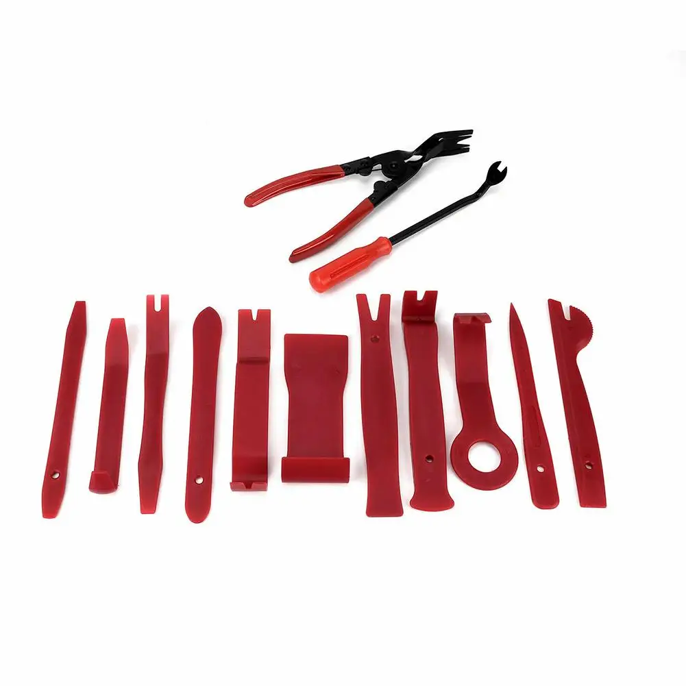 

13pcs/set Car Audio Disassembly Tools Car Interiors Pry Bars Screwdrivers Removal Tools