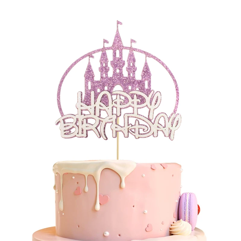 Украшение для торта в виде замка