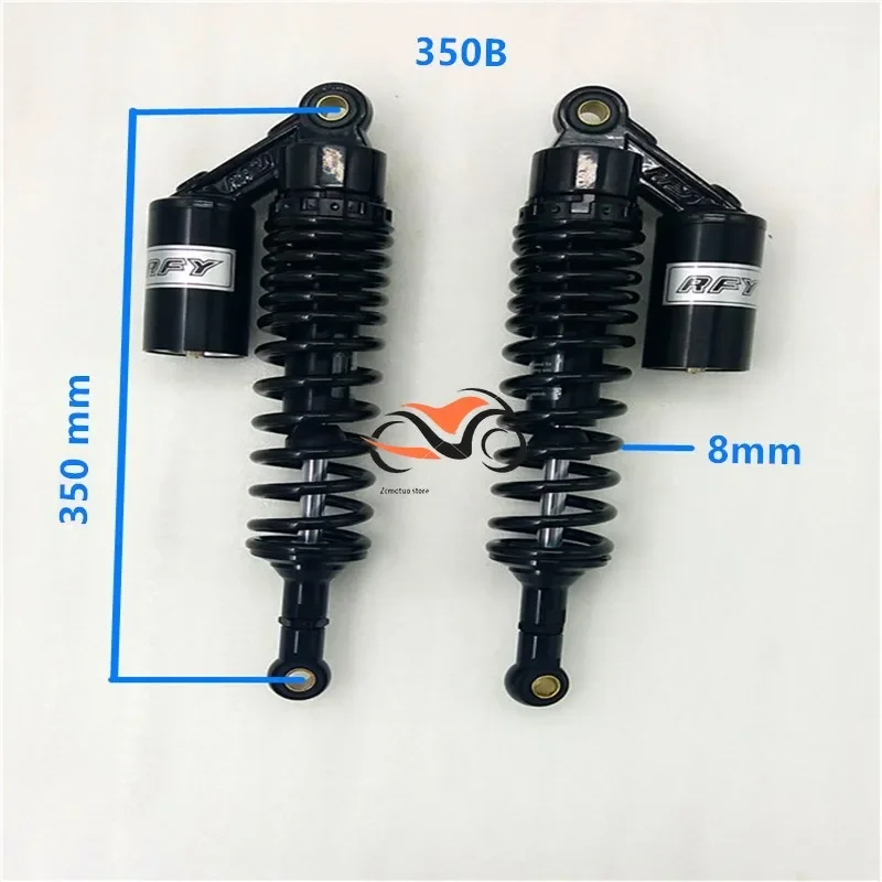 350 мм 8 Пружинные амортизаторы для мотоциклов Honda CB750 F2N Yamaha Suzuki Kawasaki ER-5 ER500 ZR750 Z1 ZR1100
