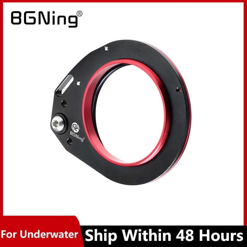 

Lens Adapter Ring 67mm 52mm Lens Carrier M52 M67 100mm for Macro Wide Angle Mount Underwater Camera Case Float Arm for Canon