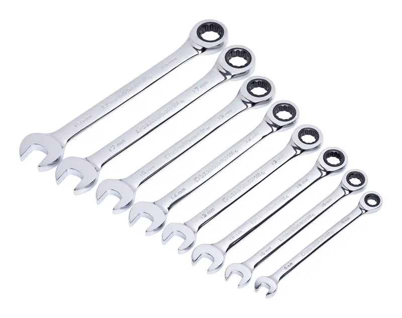 

Multiple x 12 in. L Metric Combination Wrench 8 pc.
