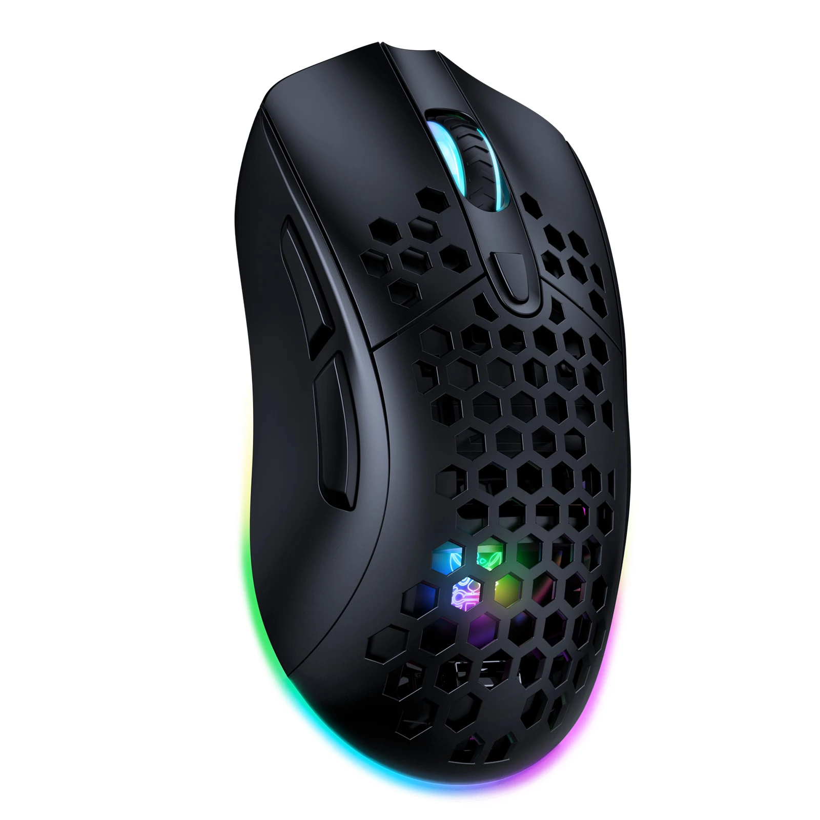 

Onikuma CW906 2.4G Wireless Mouse 7 Key RGB Backlit Pc Gamer Mouses 3200 DPI Keyboard Computer Gaming Mouse Rechargeable Mice
