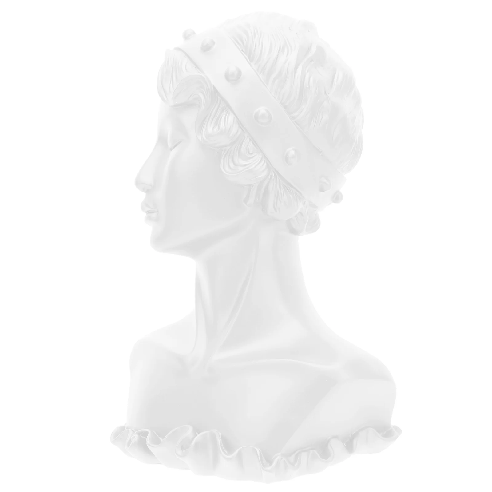 1Pc Figure Bust Statue Jewelry Holder Necklace Earrings Display Rack Home Adorn