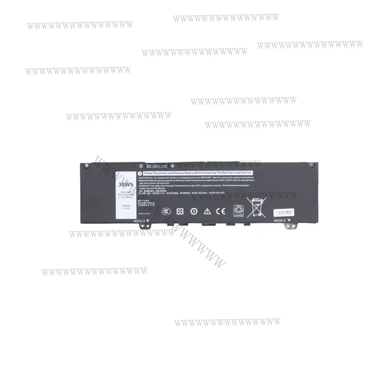 Фото Аккумулятор для ноутбука WW F62G0 для Dell Inspiron 13 7386 2-в-1 5370 7370 7380 7373 Vostro 5370 RPJC3 P91G P83G P87G №3