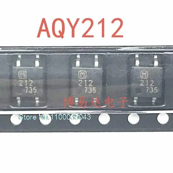 

10 шт./лот AQY212S 212 SOP-4 AQY212