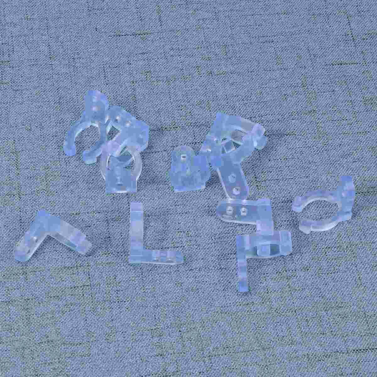 

Light Rope Clips Mounting Brackets Led Fasteners Hangers String Fixing Hanging Clamps Hooks Holder