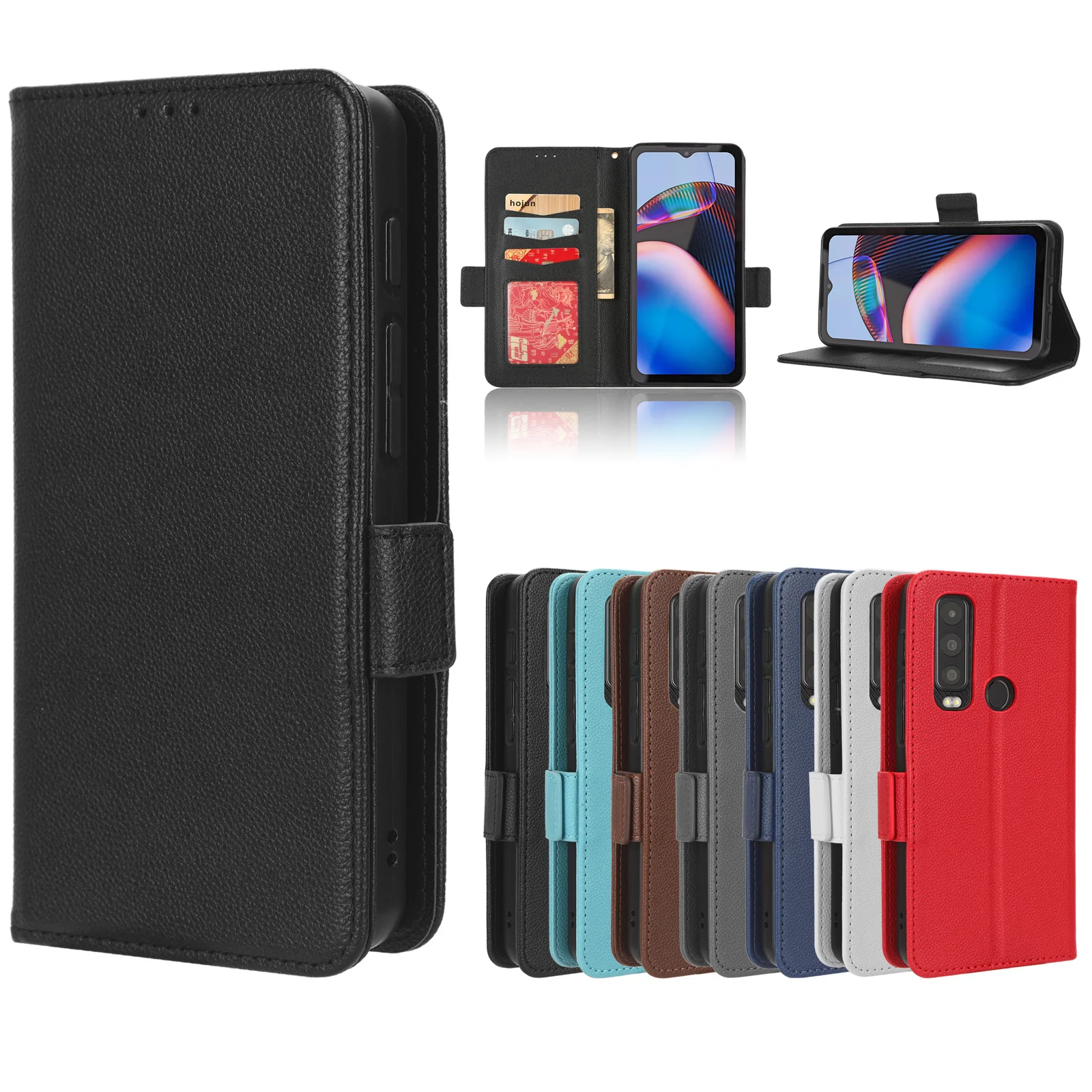 

Роскошный флип-чехол из искусственной кожи для Motorola Moto Defy 2