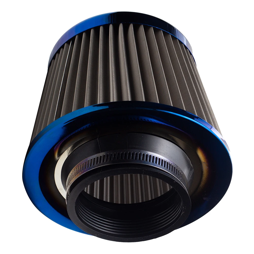 

Универсальный воздушный фильтр, 76 мм, для автомобилей, с высоким потоком воздуха, с индукцией, 3 дюйма