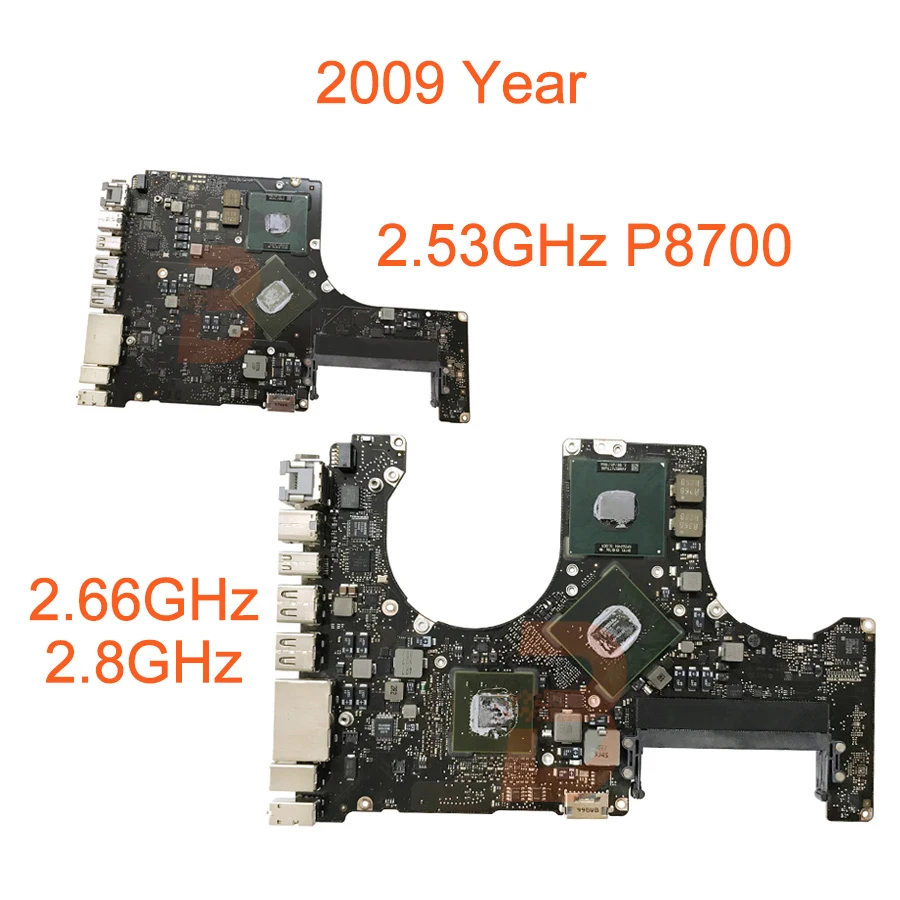 Оригинальная материнская плата A1286 для ноутбука MacBook Pro 15" с процессорами Core Duo 2, i5 и i7. Годы выпуска: 2008, 2009, 2010, 2011, 2012.