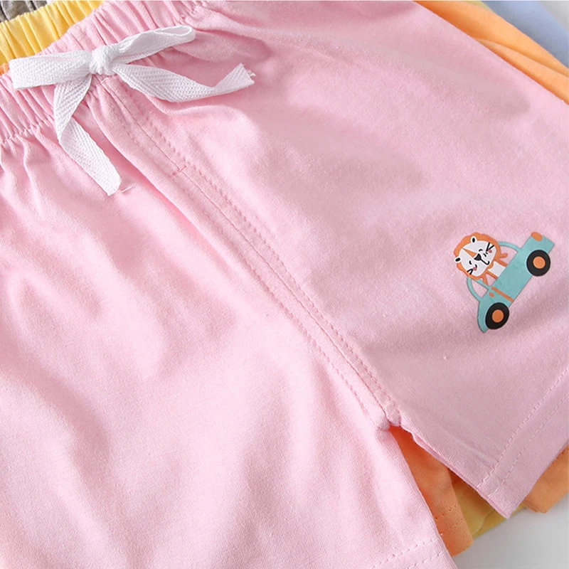 Летние детские шорты карамельных цветов пляжные для детей Повседневные