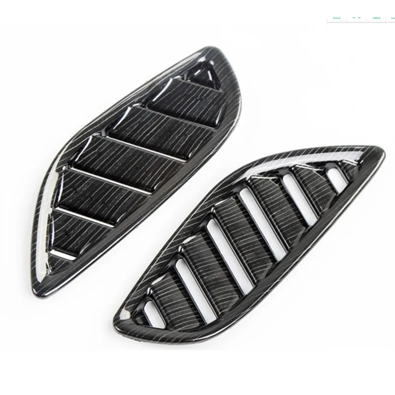 

2PCS Car styling decoration circle outlet cover For Mitsubishi Outlander 2013 -2018 accessories