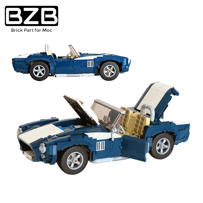 

Новинка, спортивный автомобиль BZB MOC в виде кобры, модель 43043, строительные блоки, детали, украшение, детская игровая детская игрушка, лучший подарок