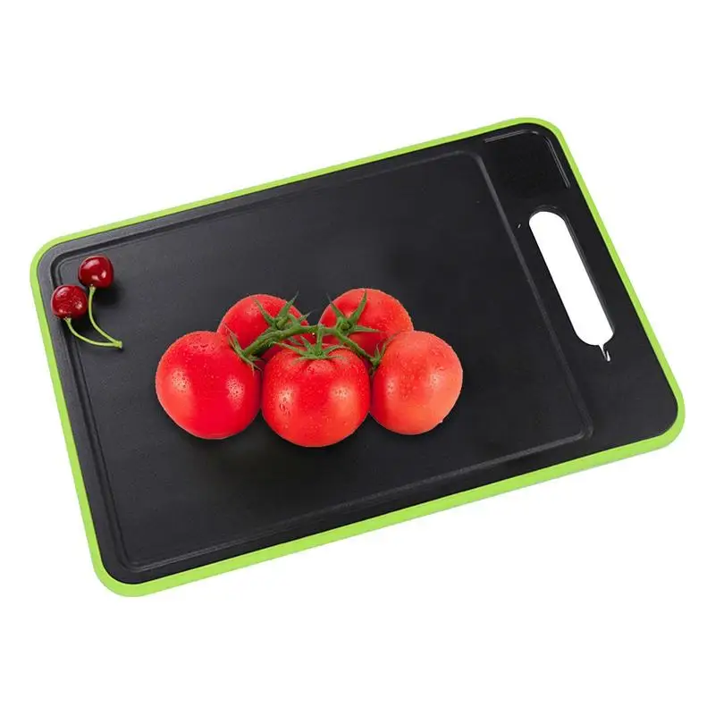 

Cutting Board Double-sided Large Cutting Board 2 In 1 Chopping Board With Easy Grip Handle Dishwasher Safe Cutting Boards With