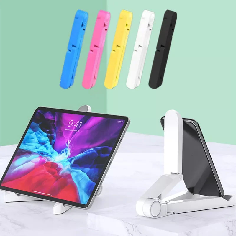 

iPad Mini Air Holder Universal Tablet Stand Portable Tripod Desktop Mobile Phone Support 180 Degree Adjustable Tablet Holder